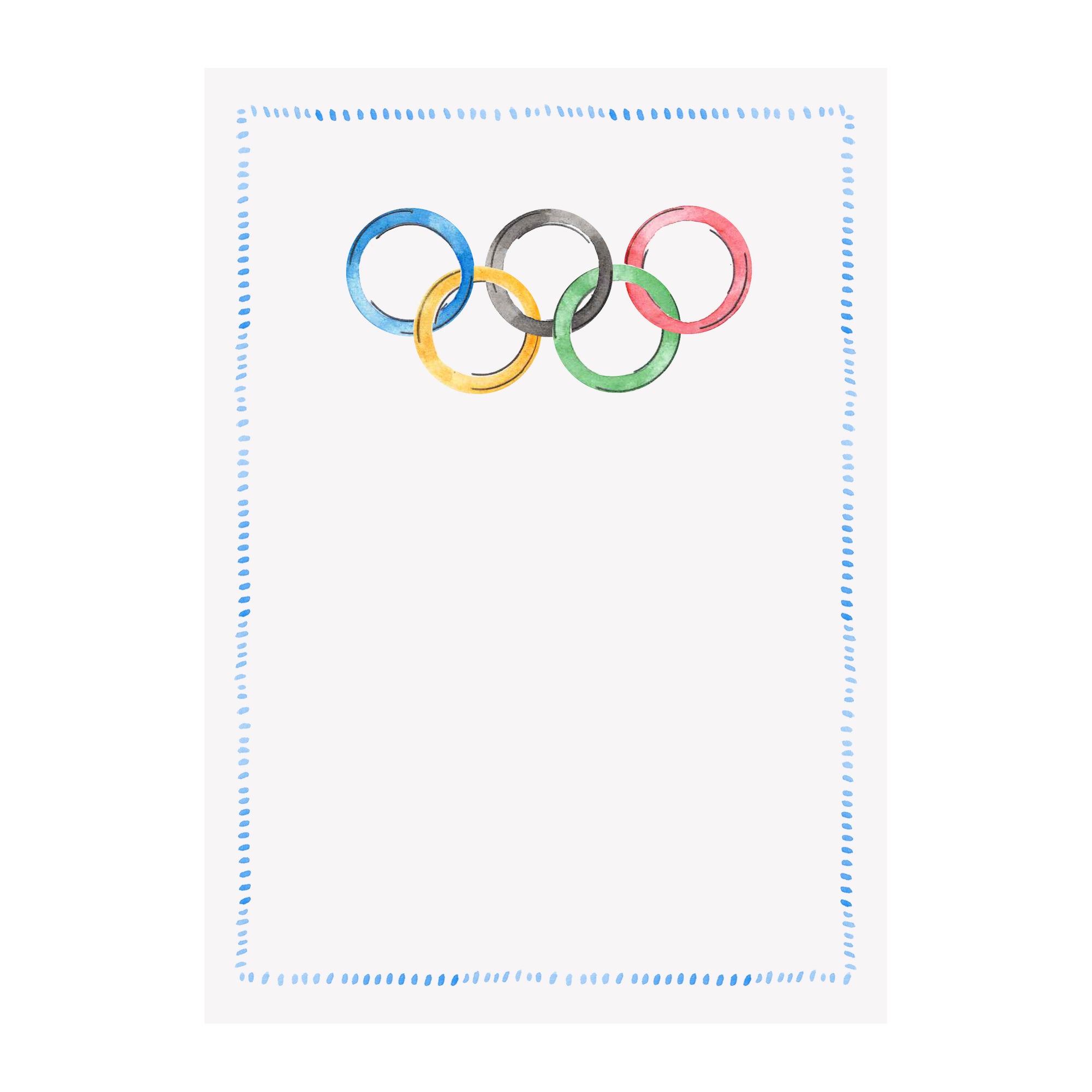 Party Paper - Olympics Cocktail Menu Sign
