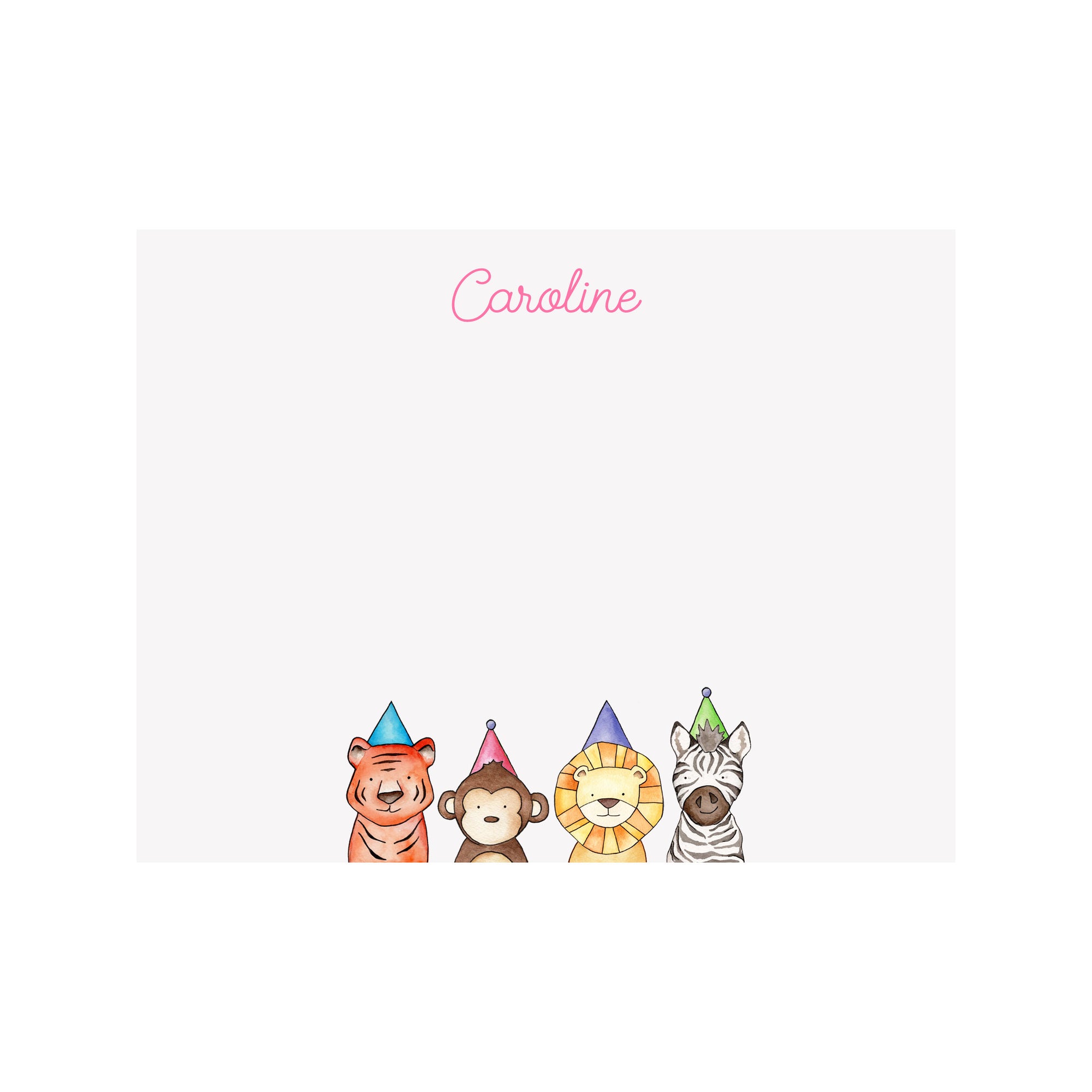 Party Animals Stationery