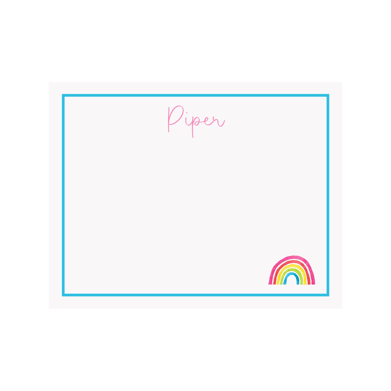 Rainbow Stationery