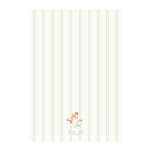 Geranium Red Garland Holiday Photo Cards
