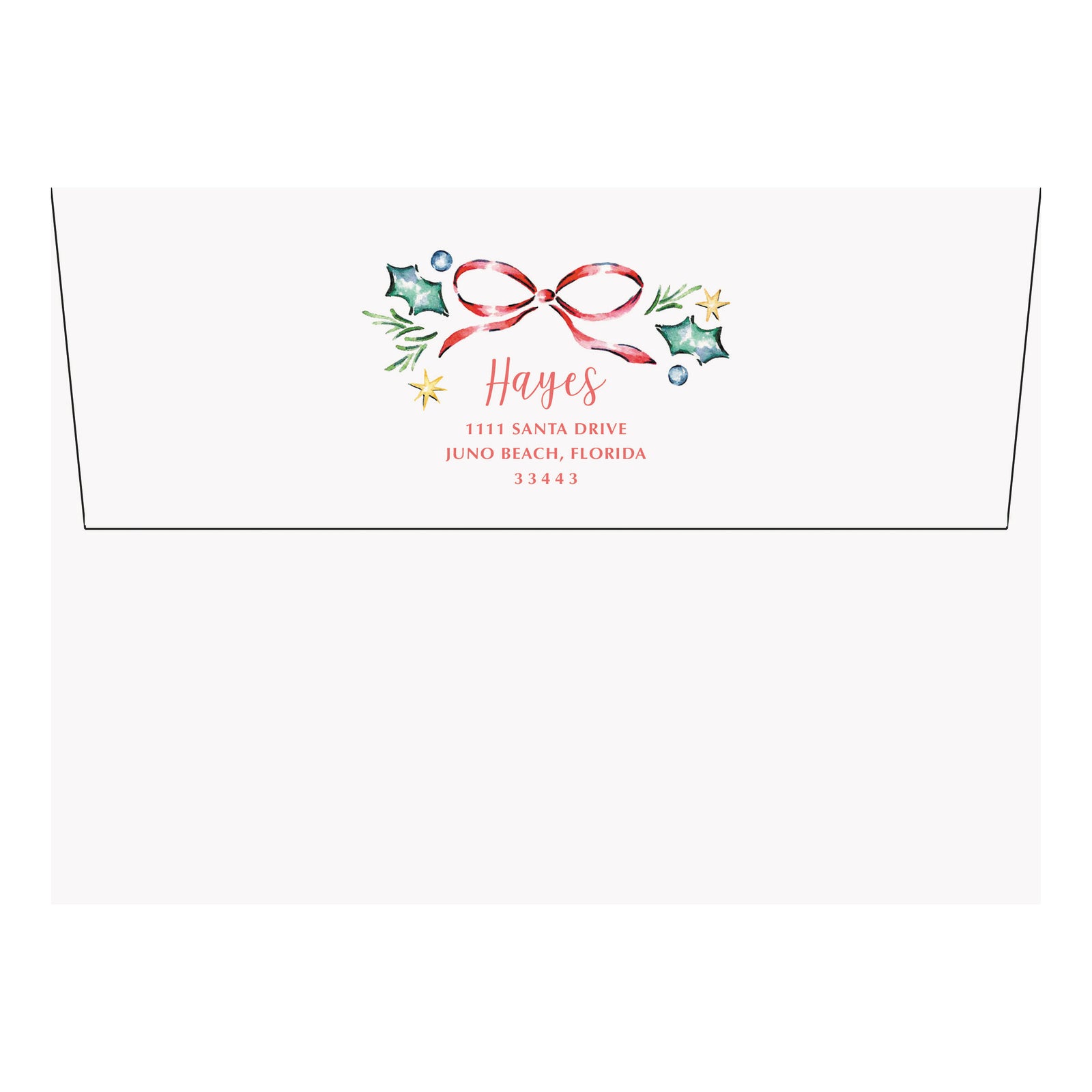 Return Address Printing for Photo Cards & Invitations