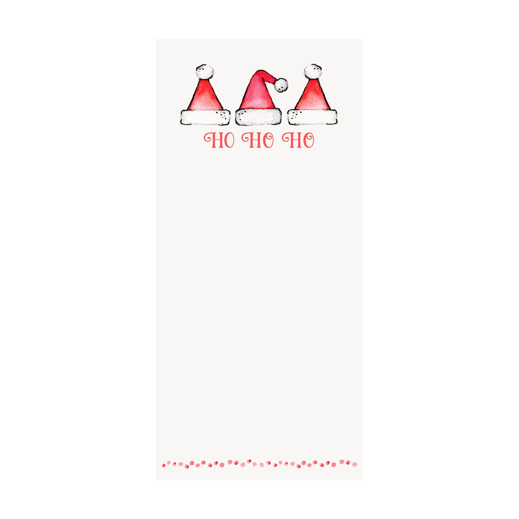 Santa Hats Notepad