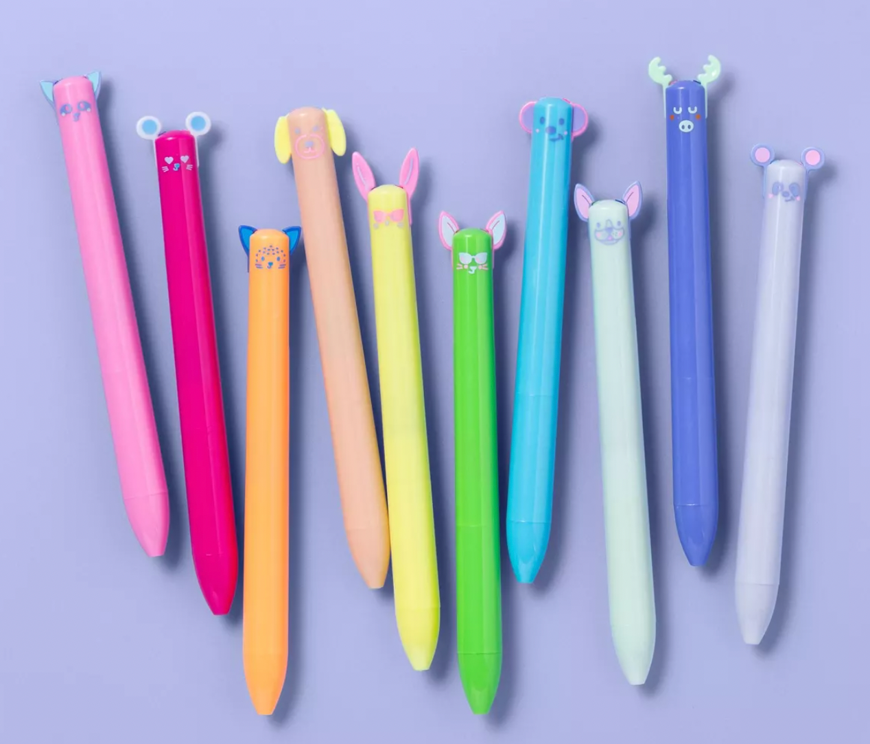 Set of 2 Pens (4 styles, colors may vary)