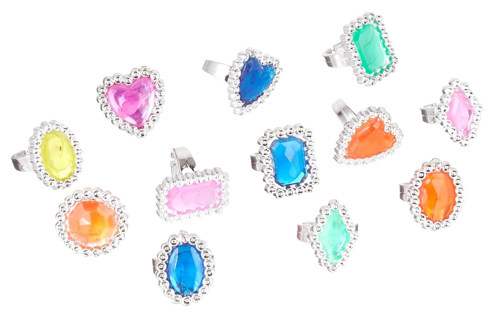 Party & Valentine Favors- Jewel Rings