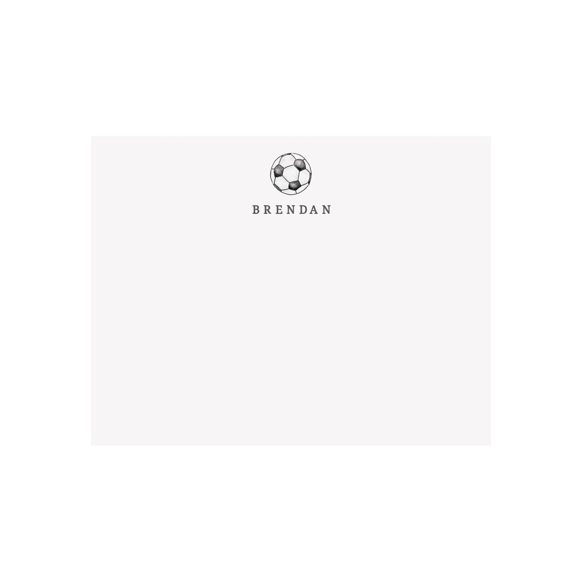 Soccer Stationery