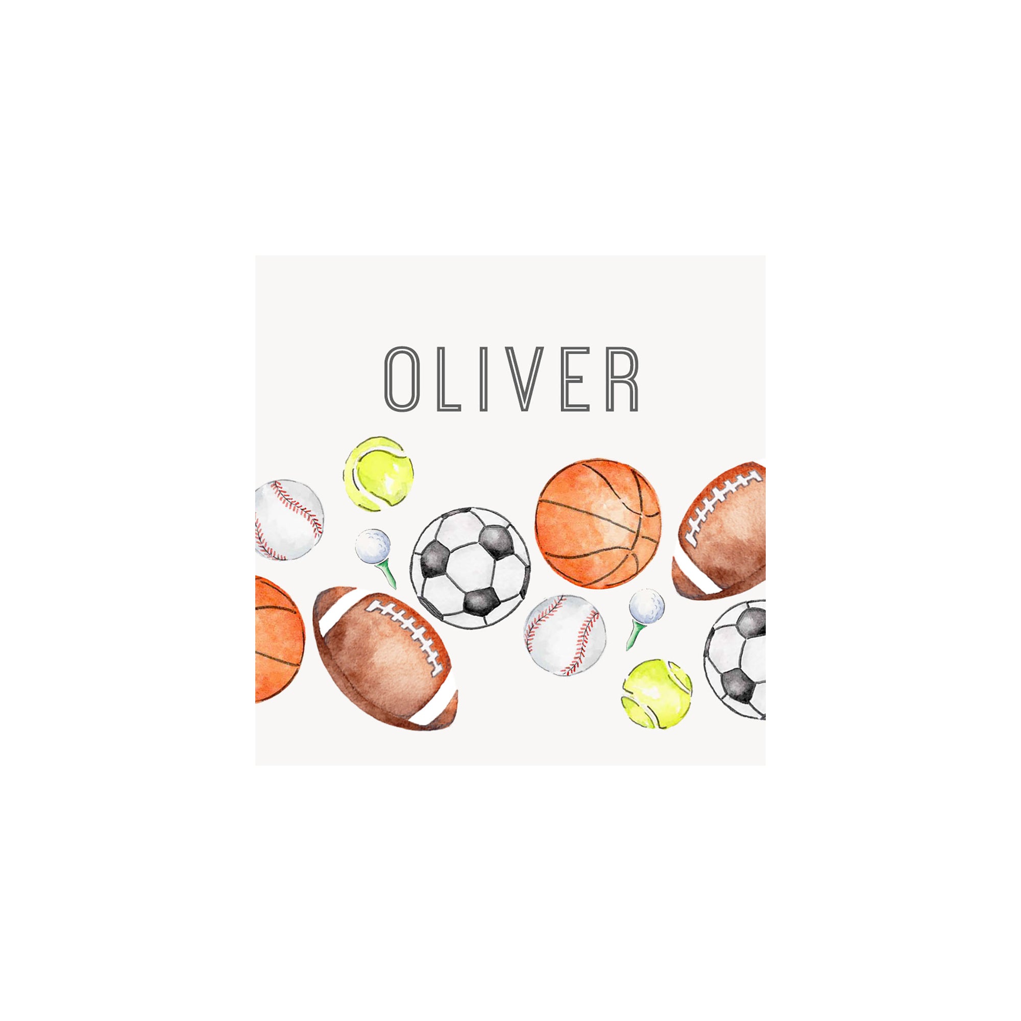 Sports Gift Tags & Stickers