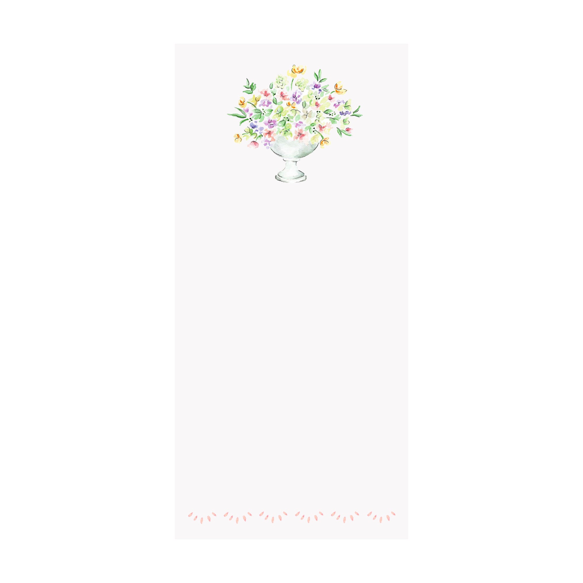 Spring Arrangement Notepad