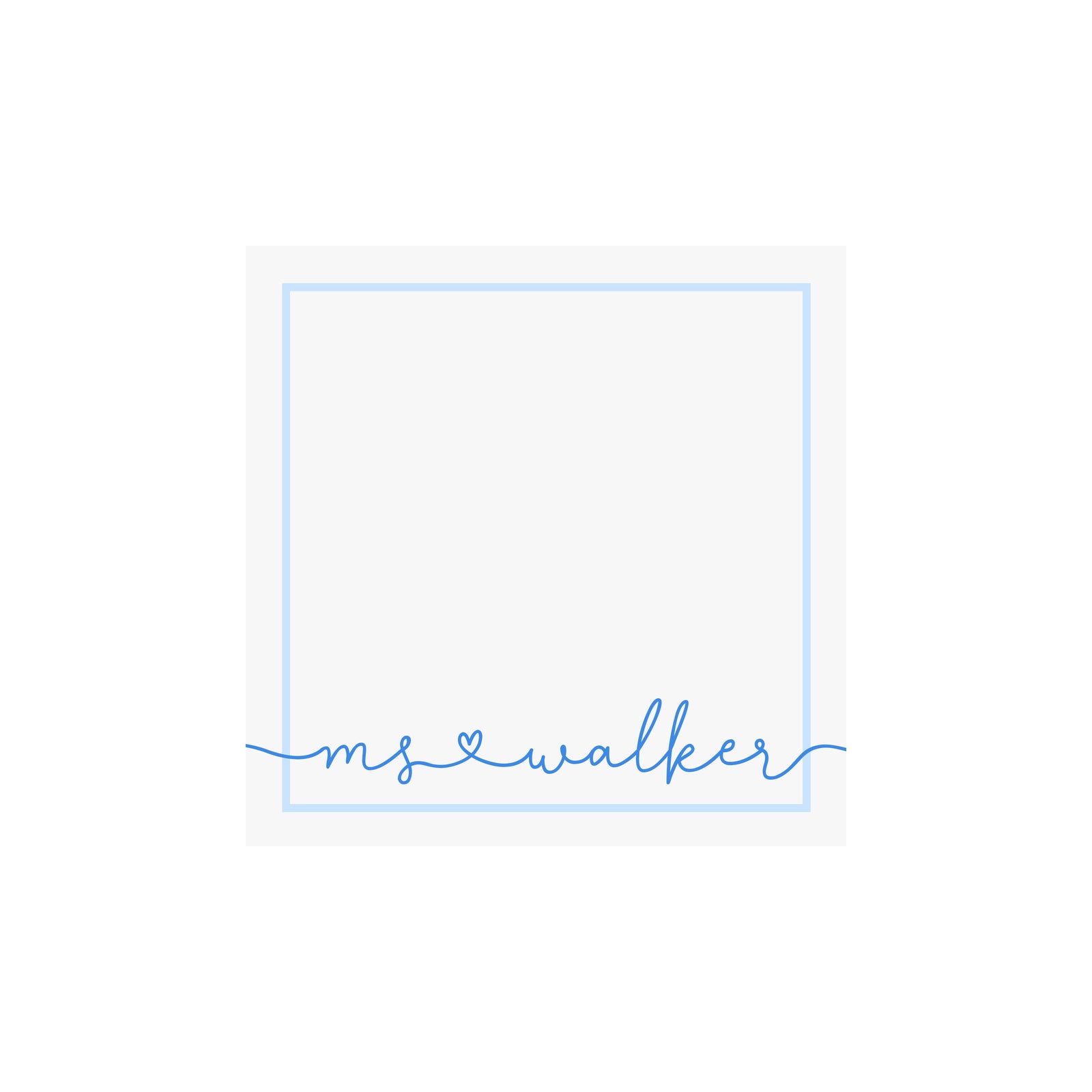 School Teacher Notepad- Personalized