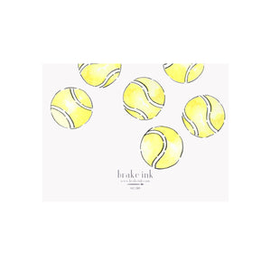 Tennis Note Cards