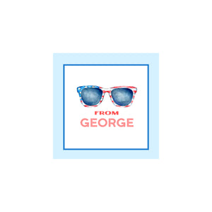 USA Sunglasses- Gift Tags & Stickers
