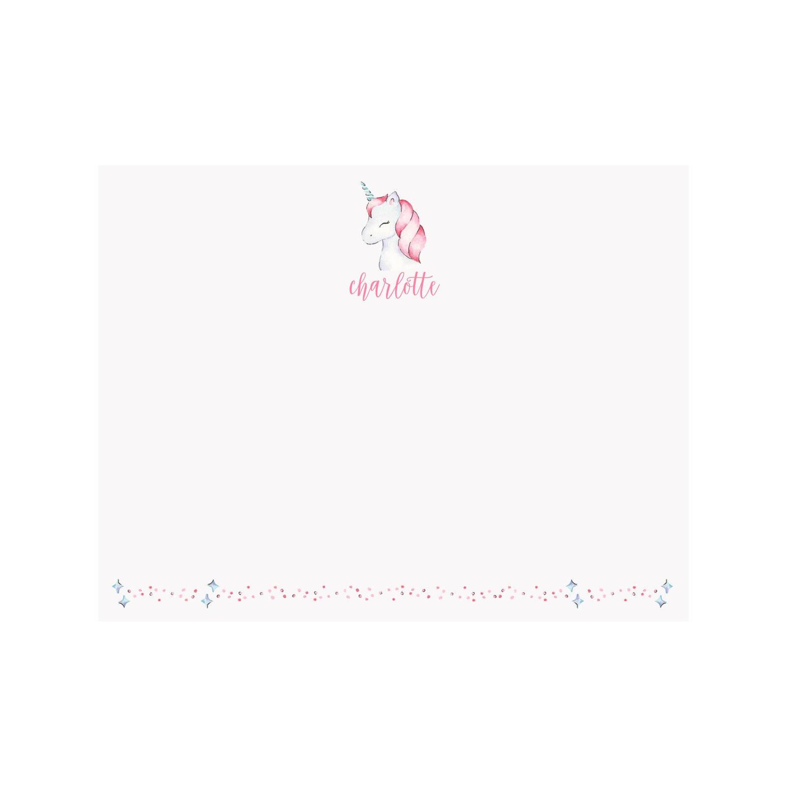 Unicorn Stationery