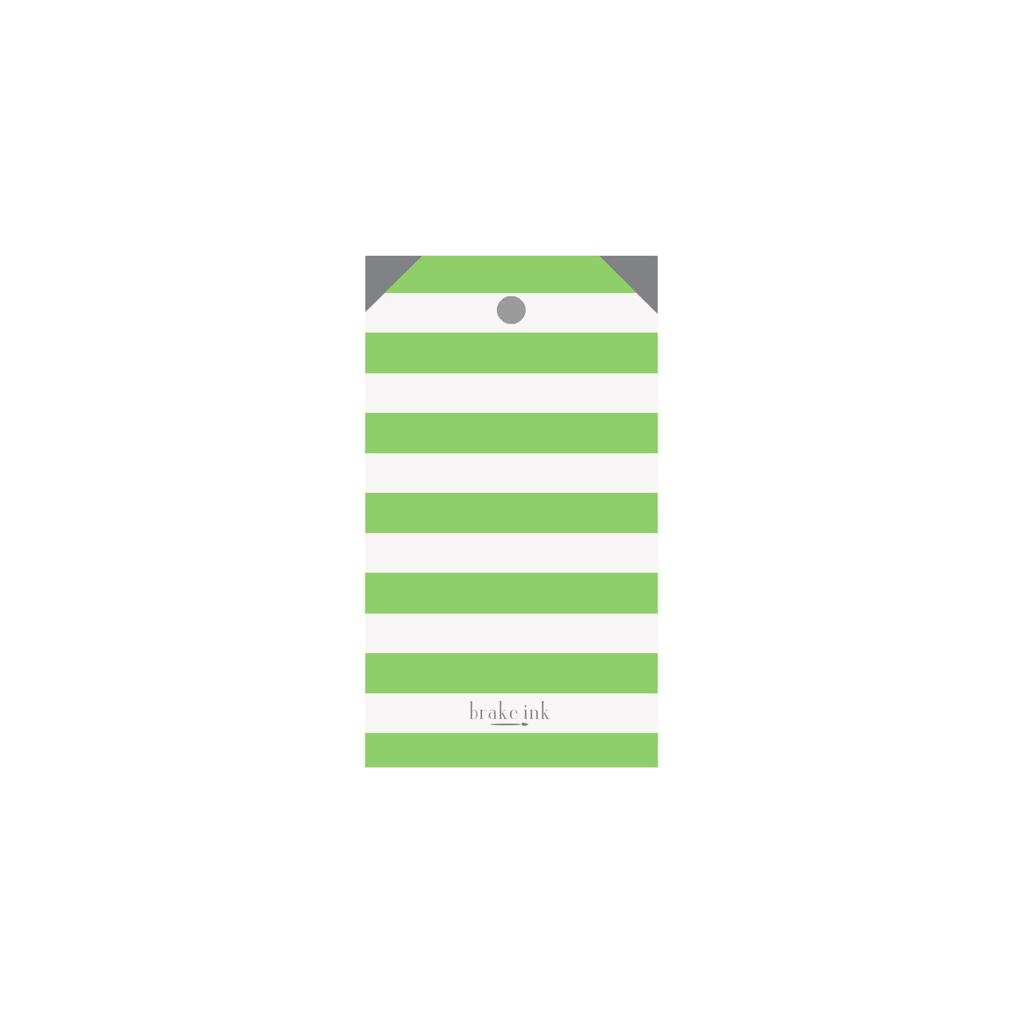 Vibrant Trees Personalized Angled/Drilled Gift Tags