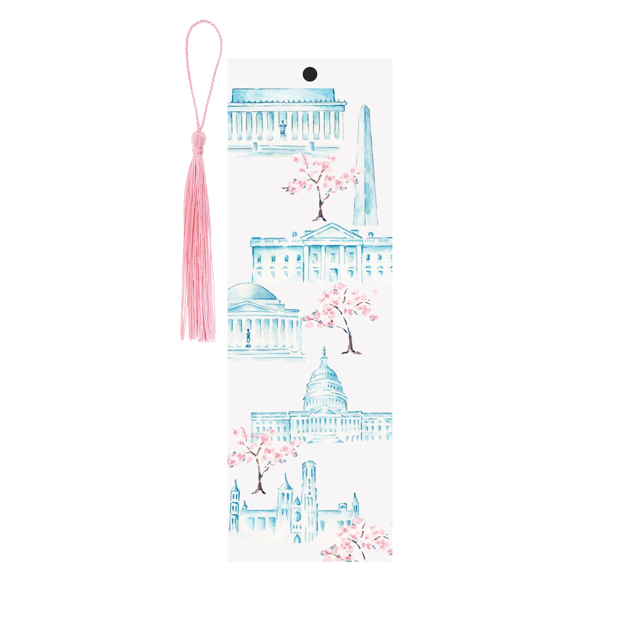 Washington Bookmarks Bookmark- Washington Monuments - Brake Ink Stationery