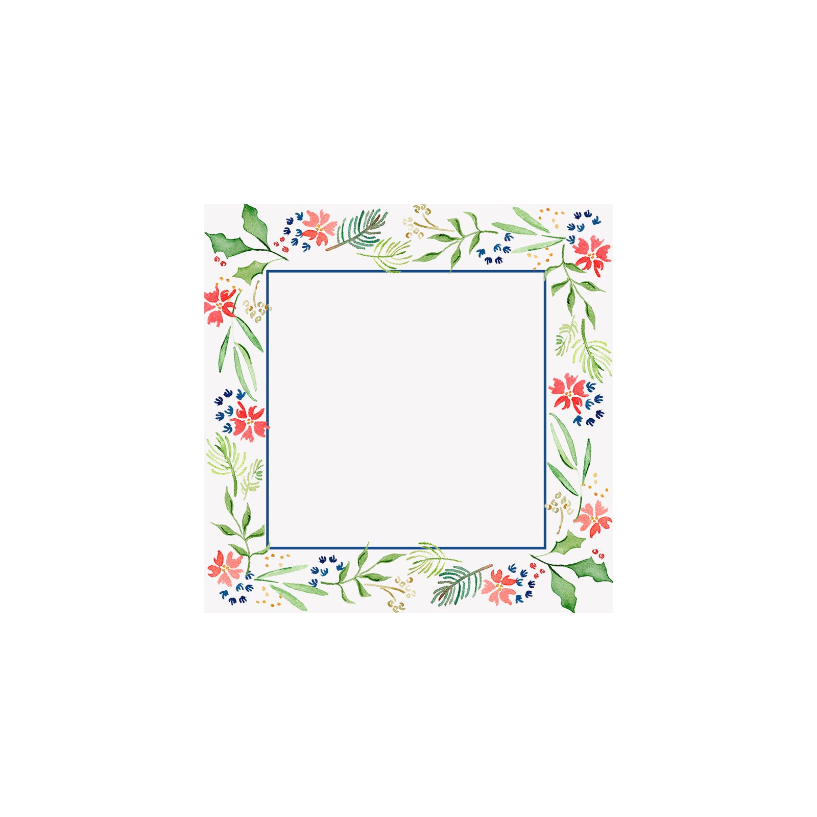 Winter Foliage Gift Tag