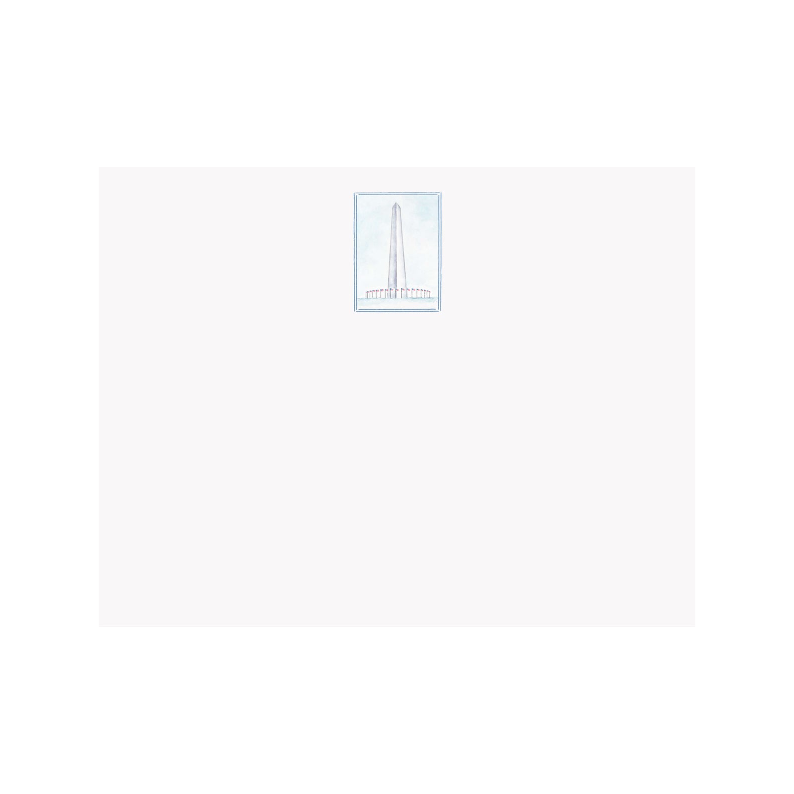 Washington Monument Note Card