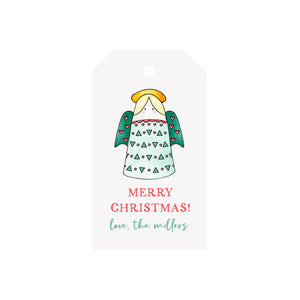 Paperwhites Personalized Luggage Gift Tags