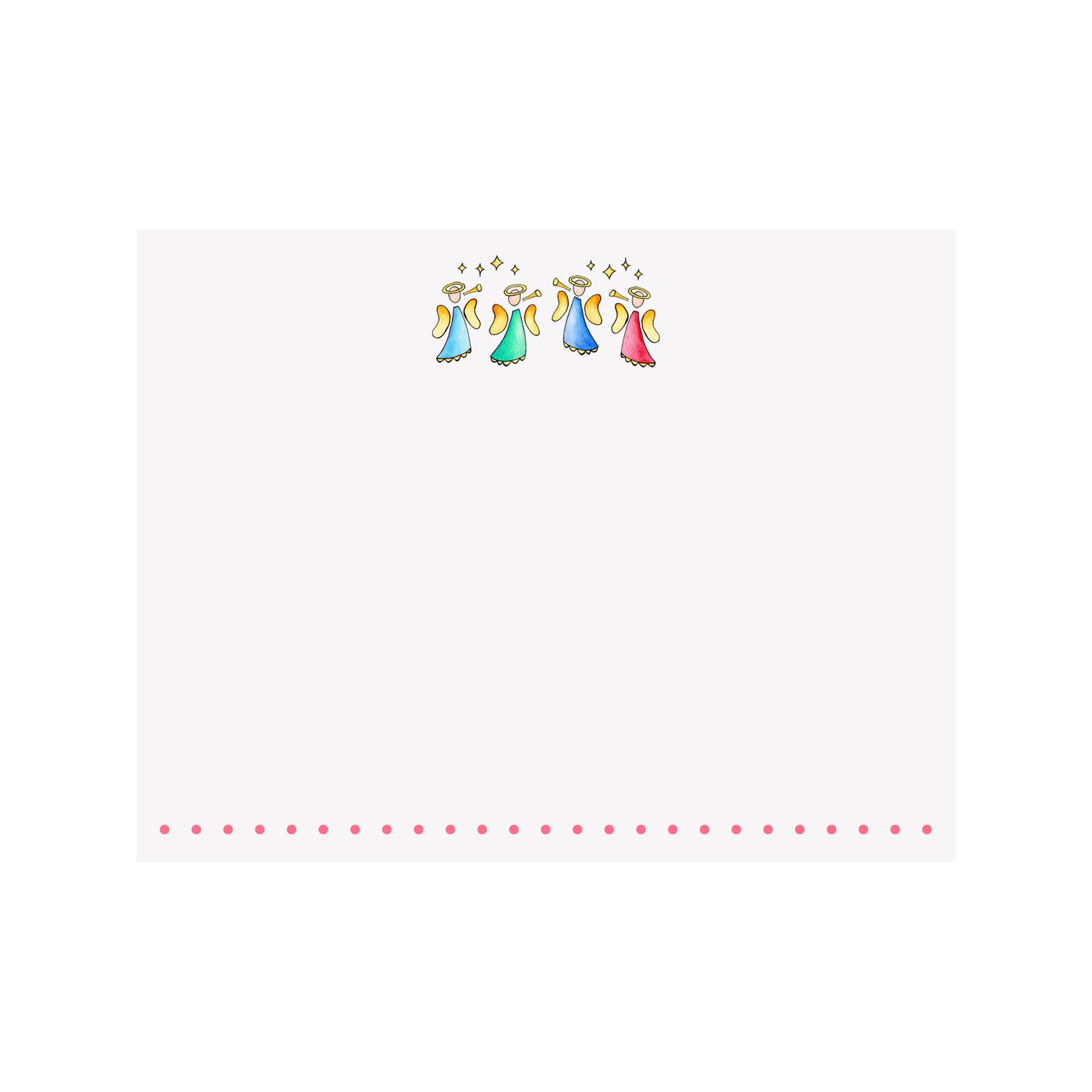 Angels Holiday Note Card