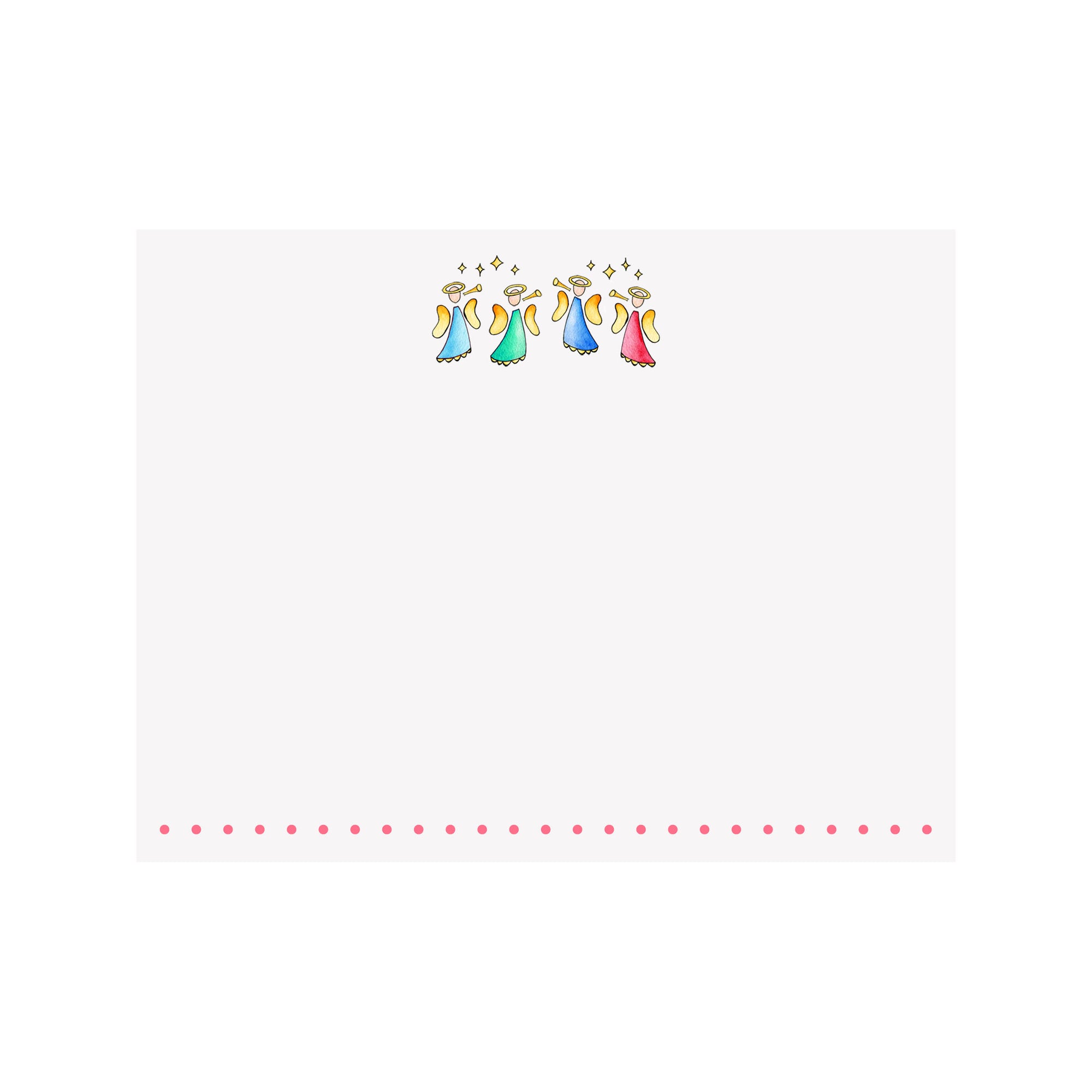 Angels Holiday Note Card