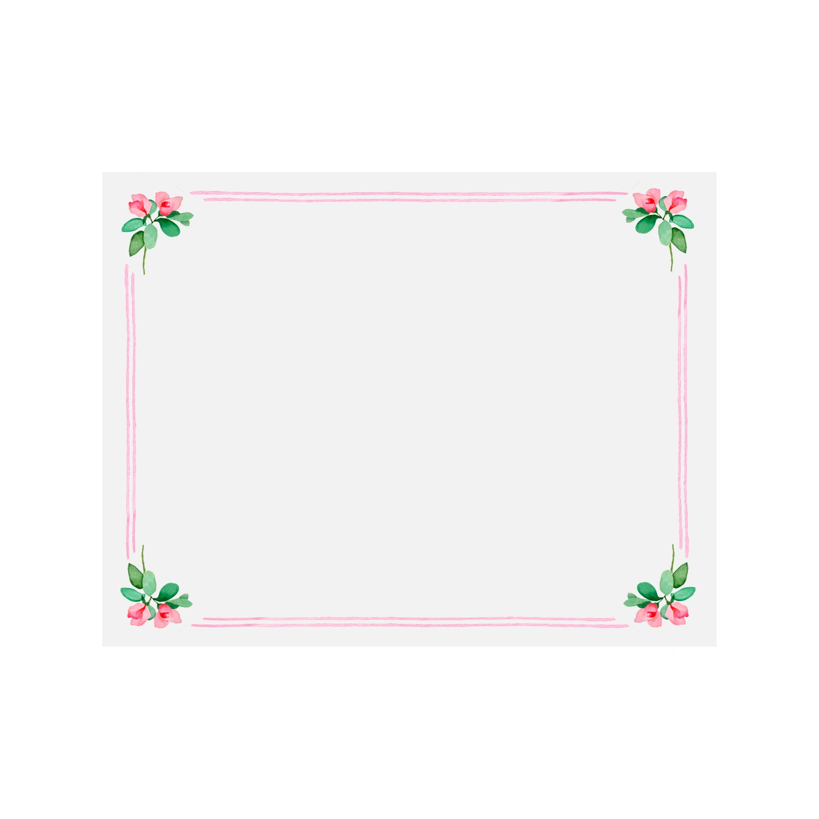 Azalea Border Note Card