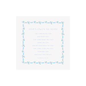 Framed Religious Keepsake Verse Print- Pink