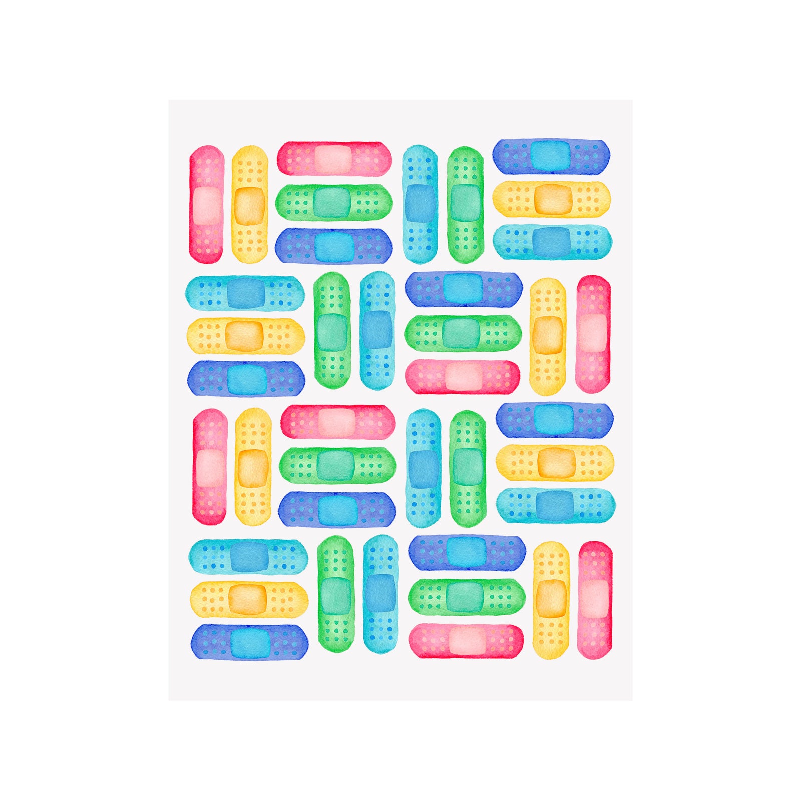 Band Aids Greeting Card