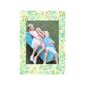 Beach Holly Holiday Photo Cards