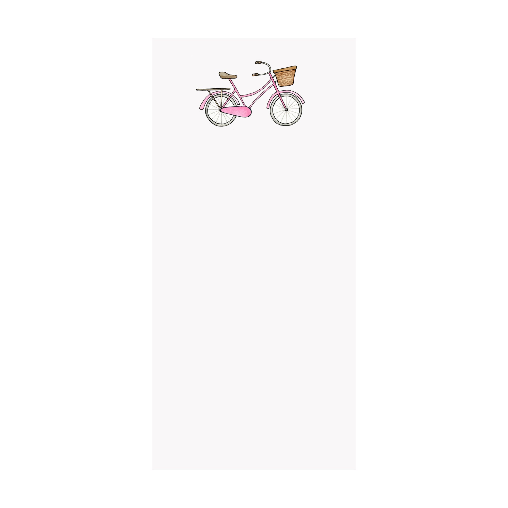 Pink Bicycle Notepad