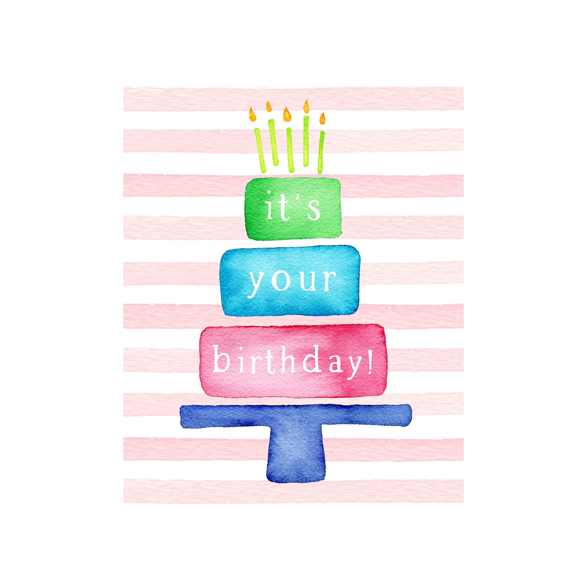It's Your Birthday Cake Card