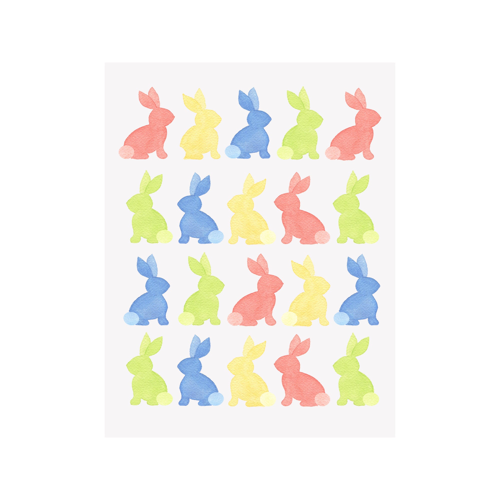 Bunnies Easter Card