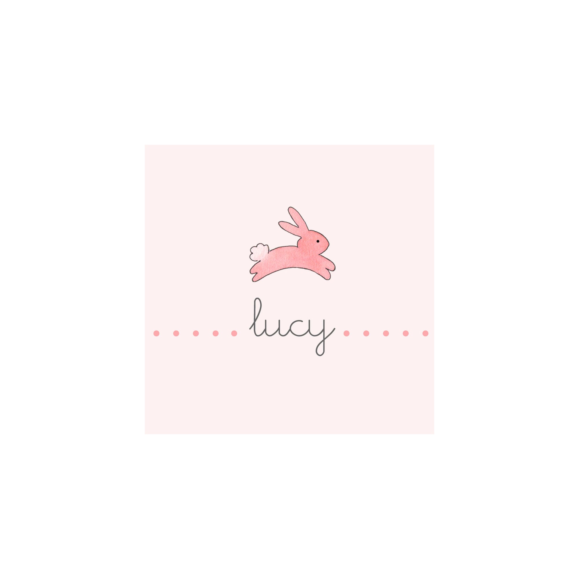 Bunny Gift Tags & Stickers