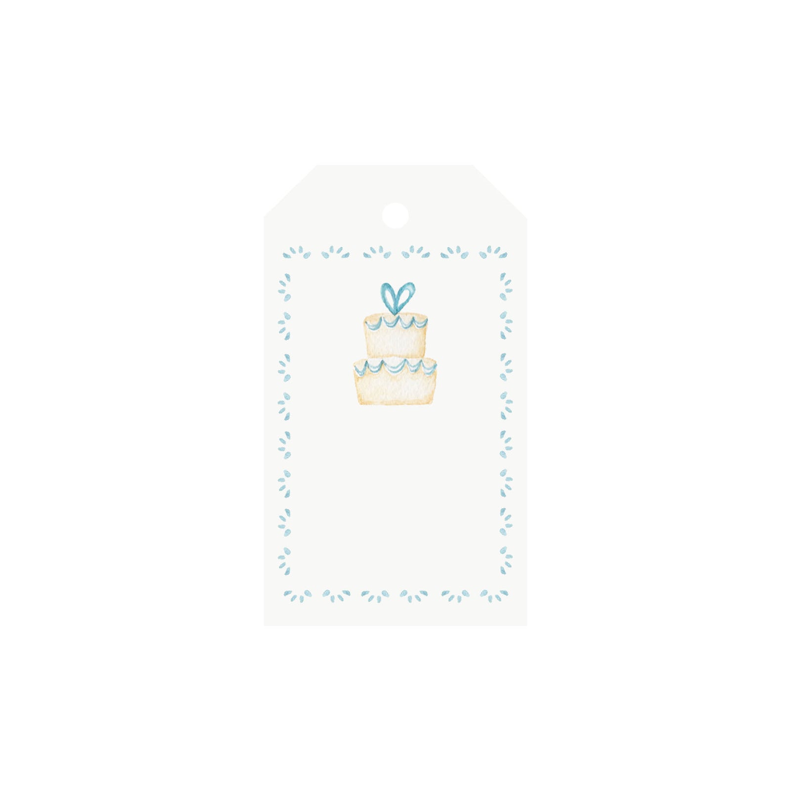 Wedding Cake Luggage Gift Tags