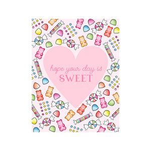 Candy Heart Card