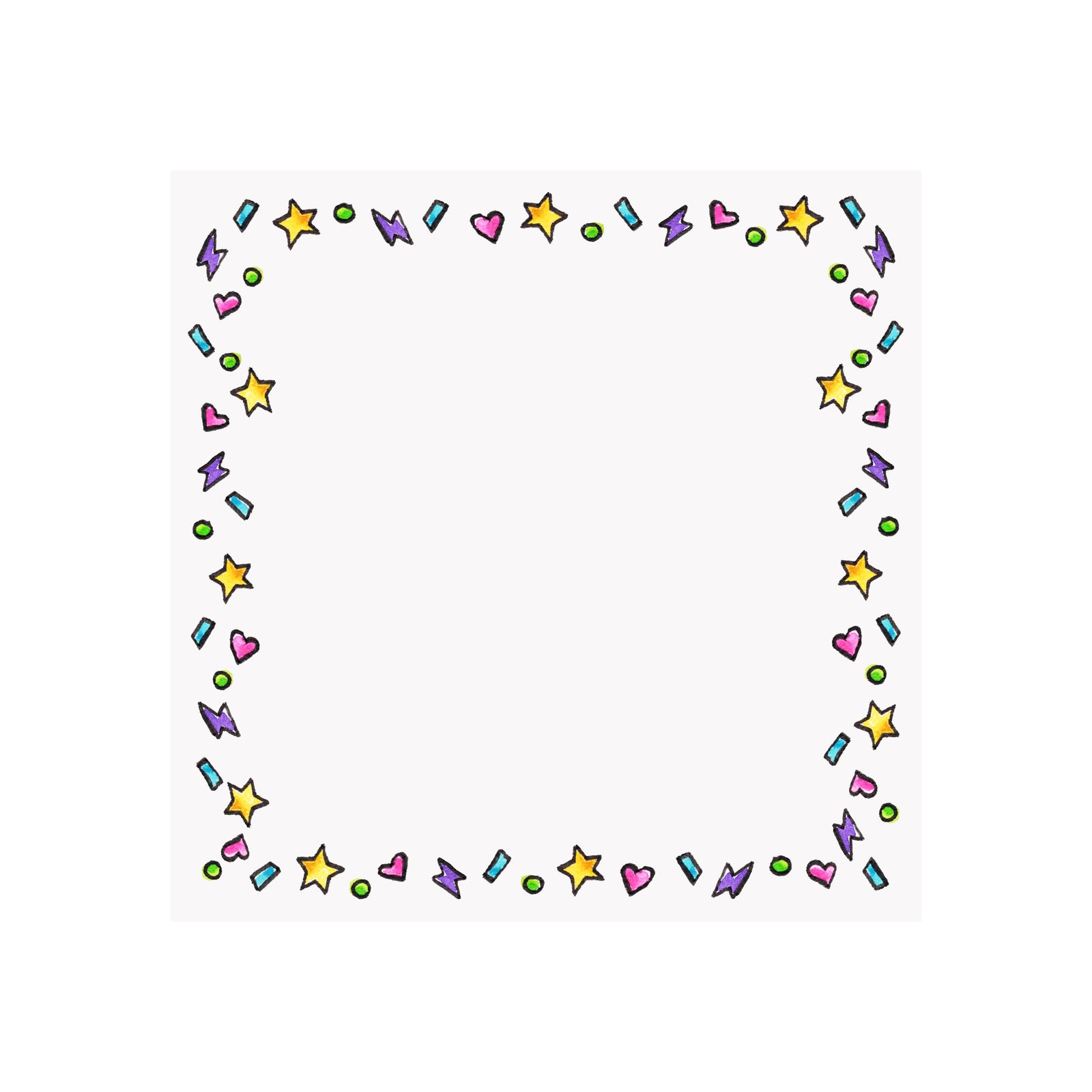 Charm Confetti Notepad