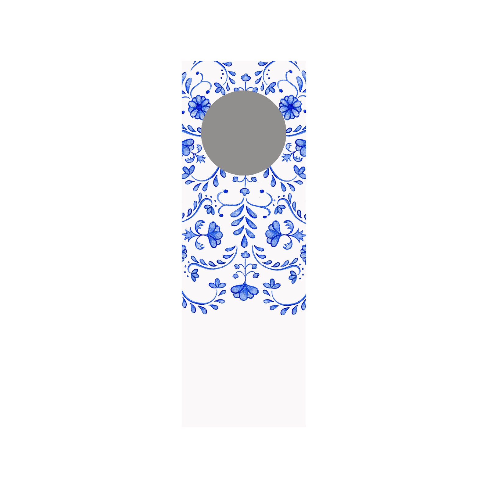 Chinoiserie Wine Tag
