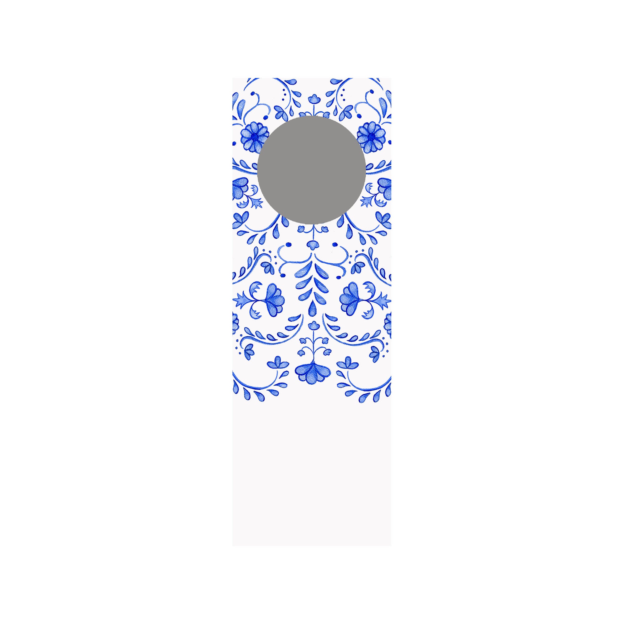 Chinoiserie Wine Tag