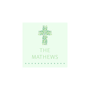 Christmas Cross Gift Tags & Stickers