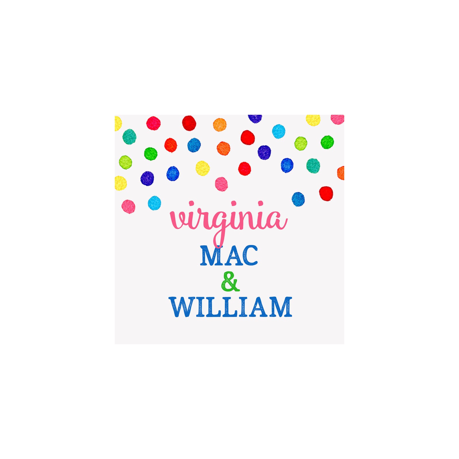 Confetti Gift Tags & Stickers