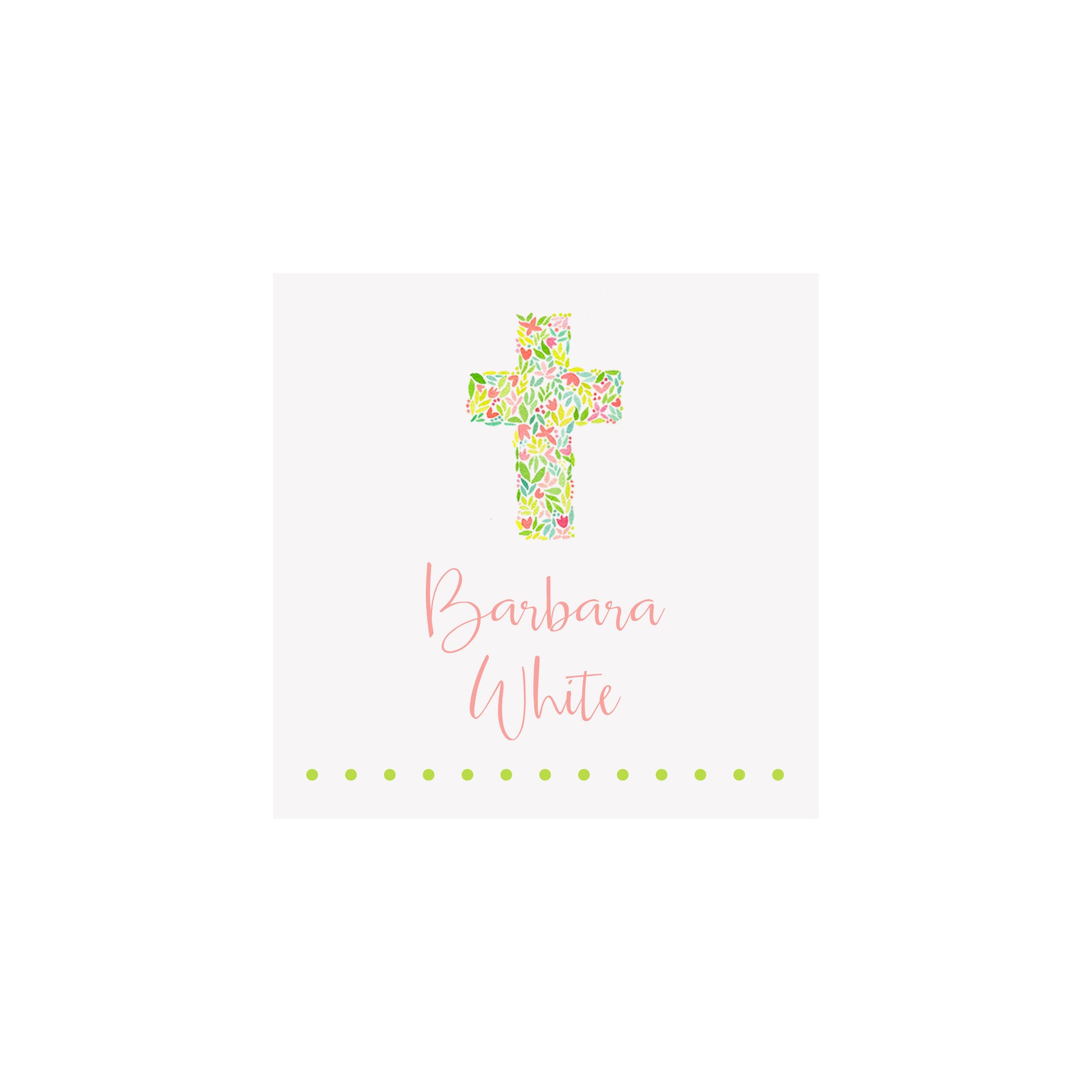 Cross Gift Tags & Stickers