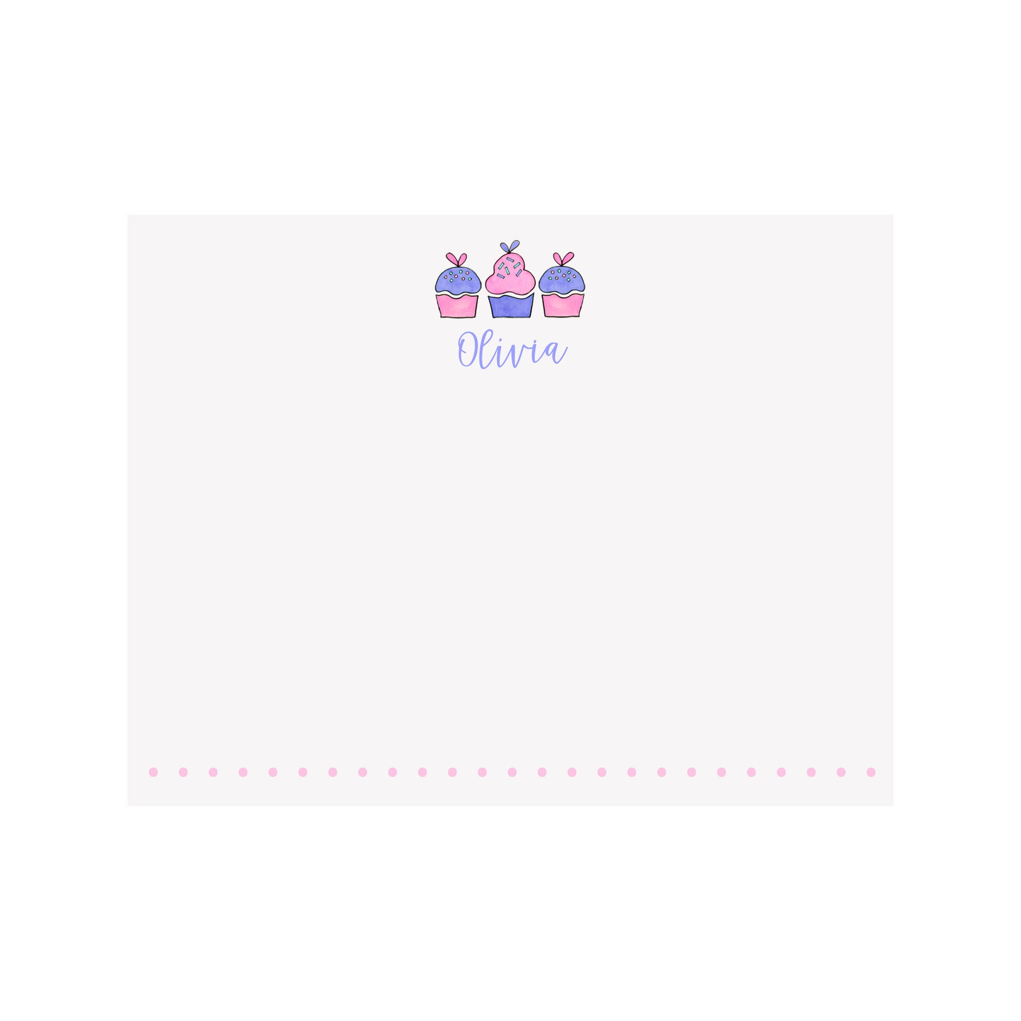 Cupcakes Stationery
