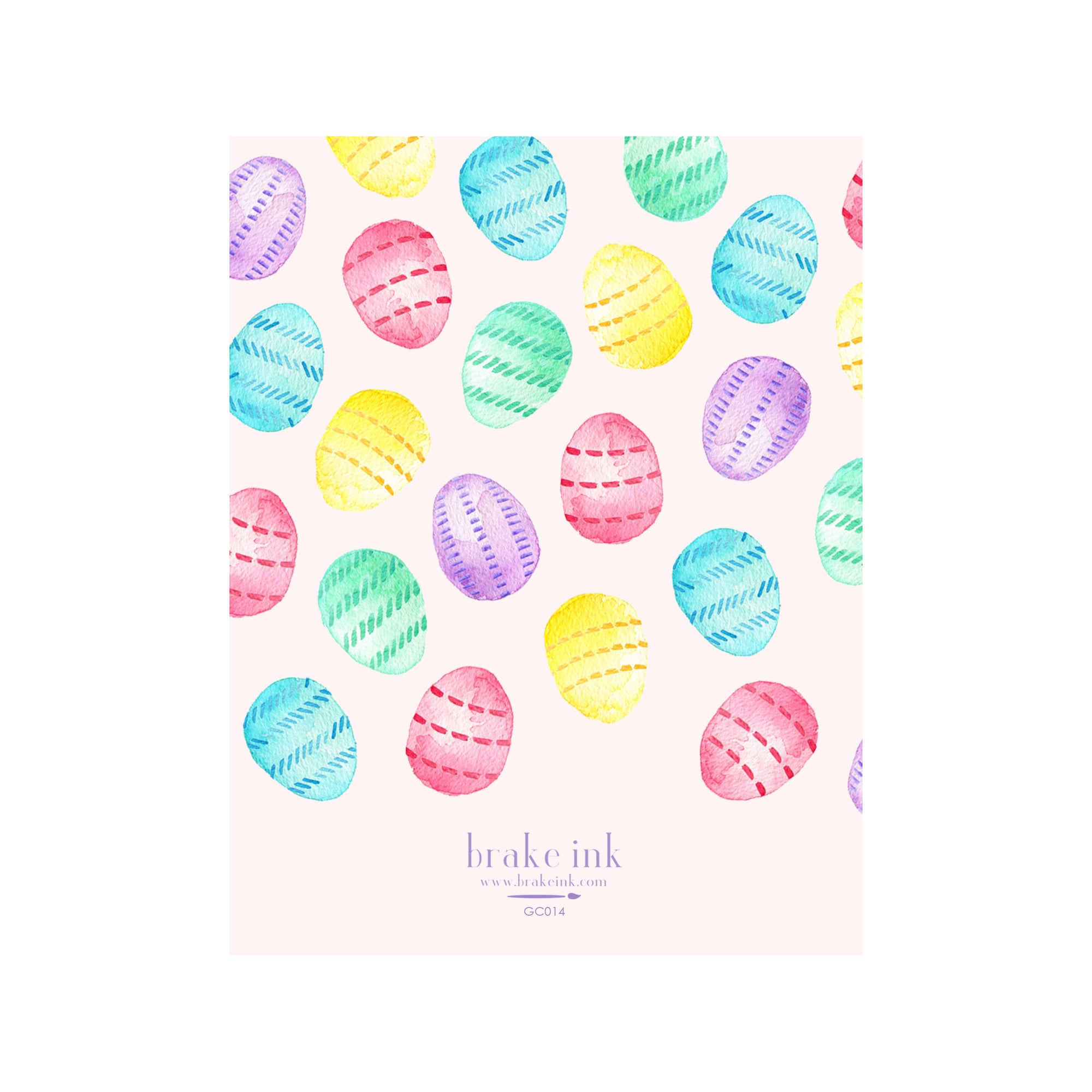 Eggs Easter Card