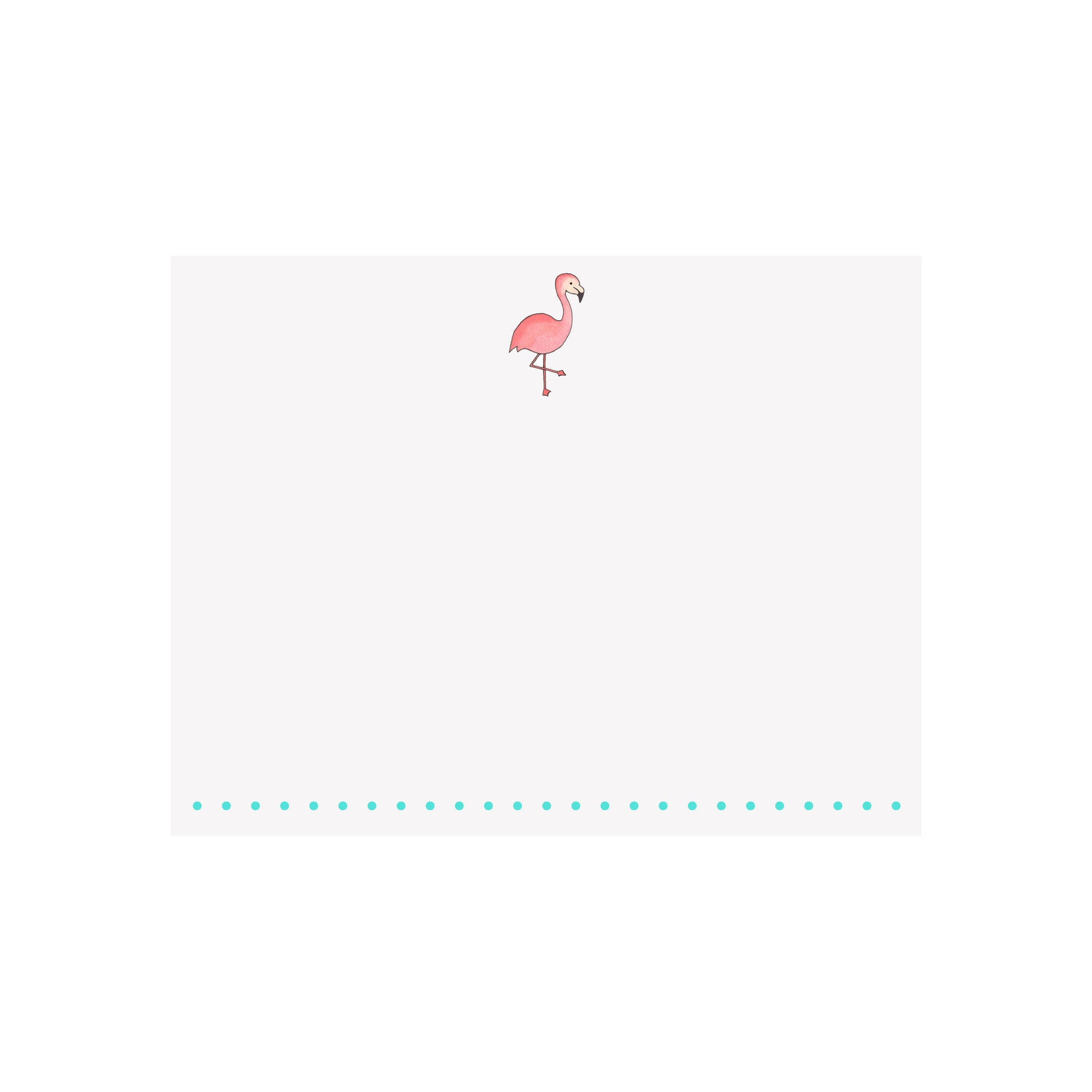 Flamingo Note Card