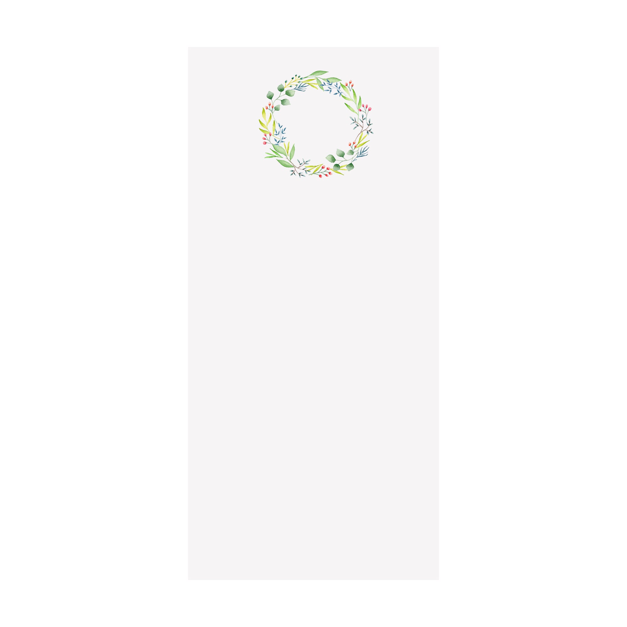 Foliage Wreath Notepad