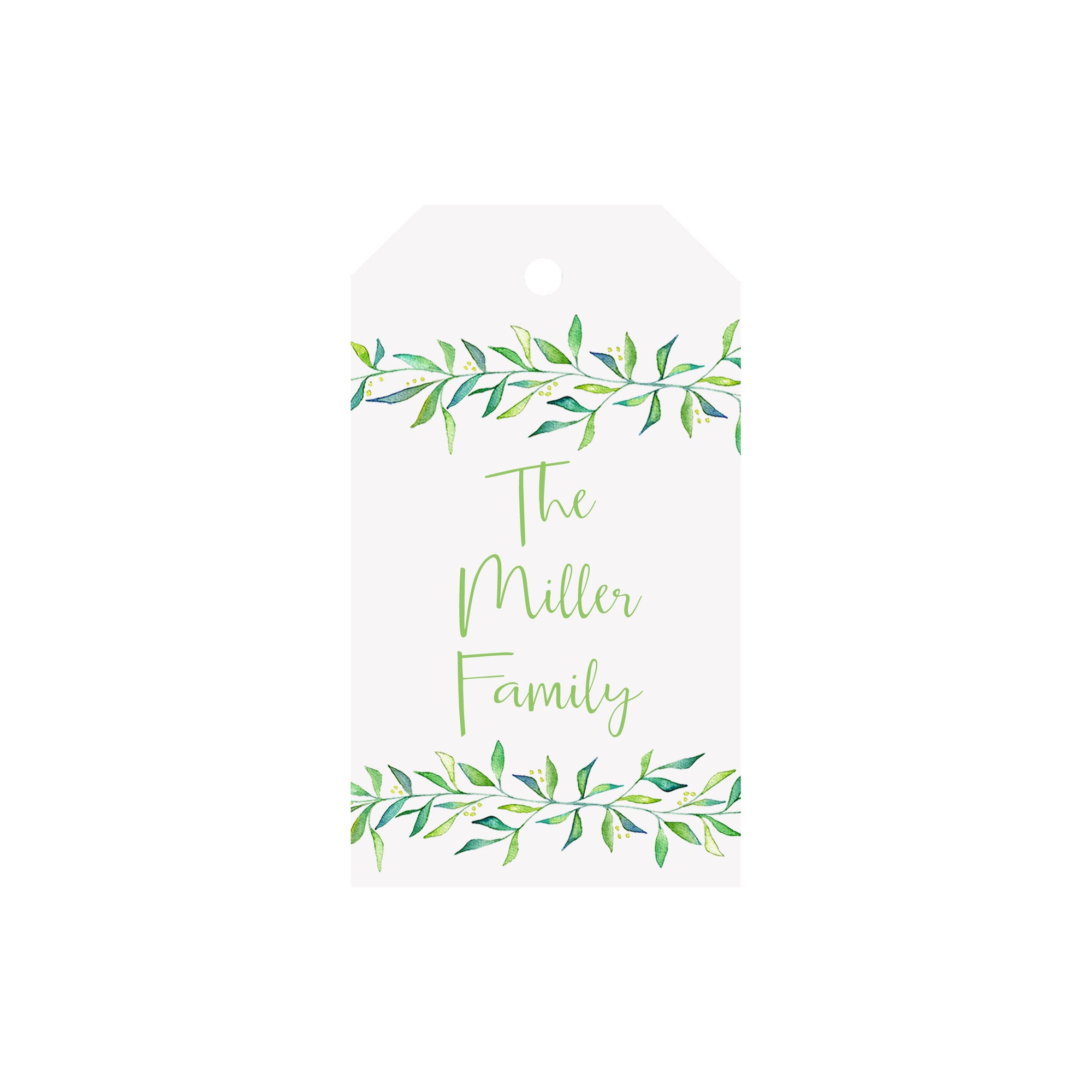 Freshly Cut Personalized Luggage Gift Tags