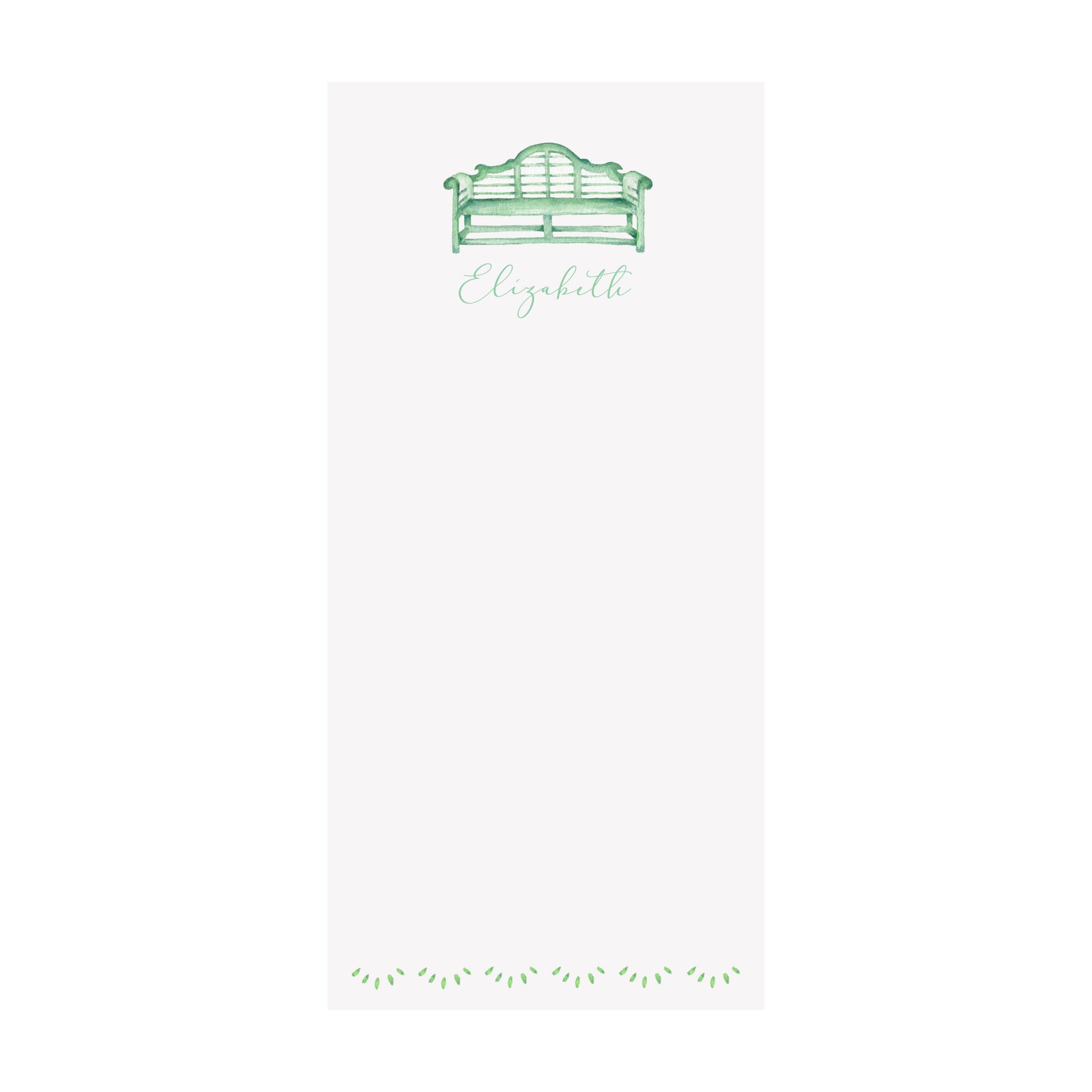 Garden Bench Stationery