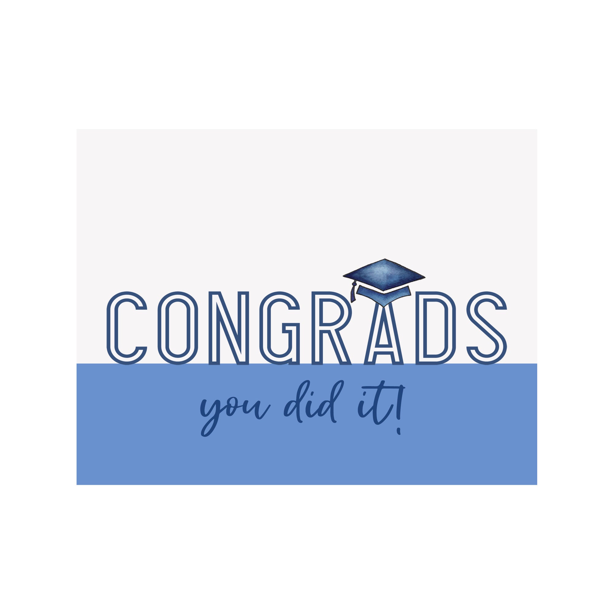 CONGRADS Graduation Card