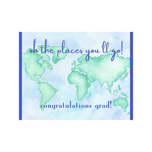 "Oh The Places You'll Go" Graduation Card