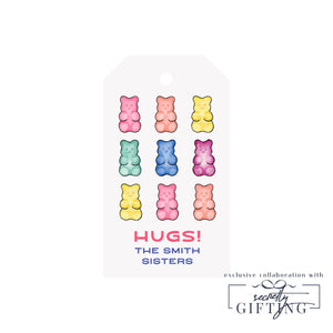 Gummy Bears Personalized Luggage Gift Tags