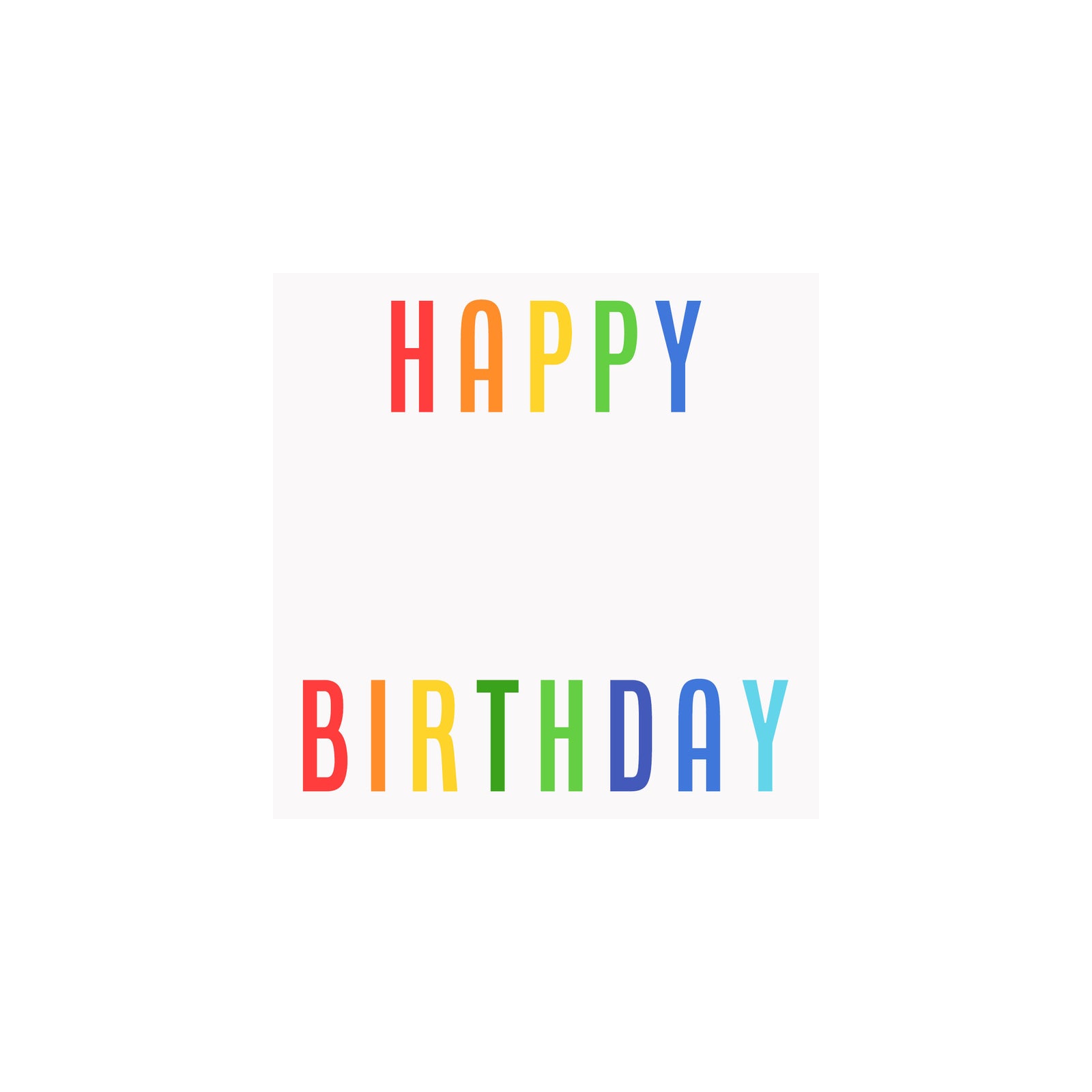 Birthday Party Gift Tag- Red