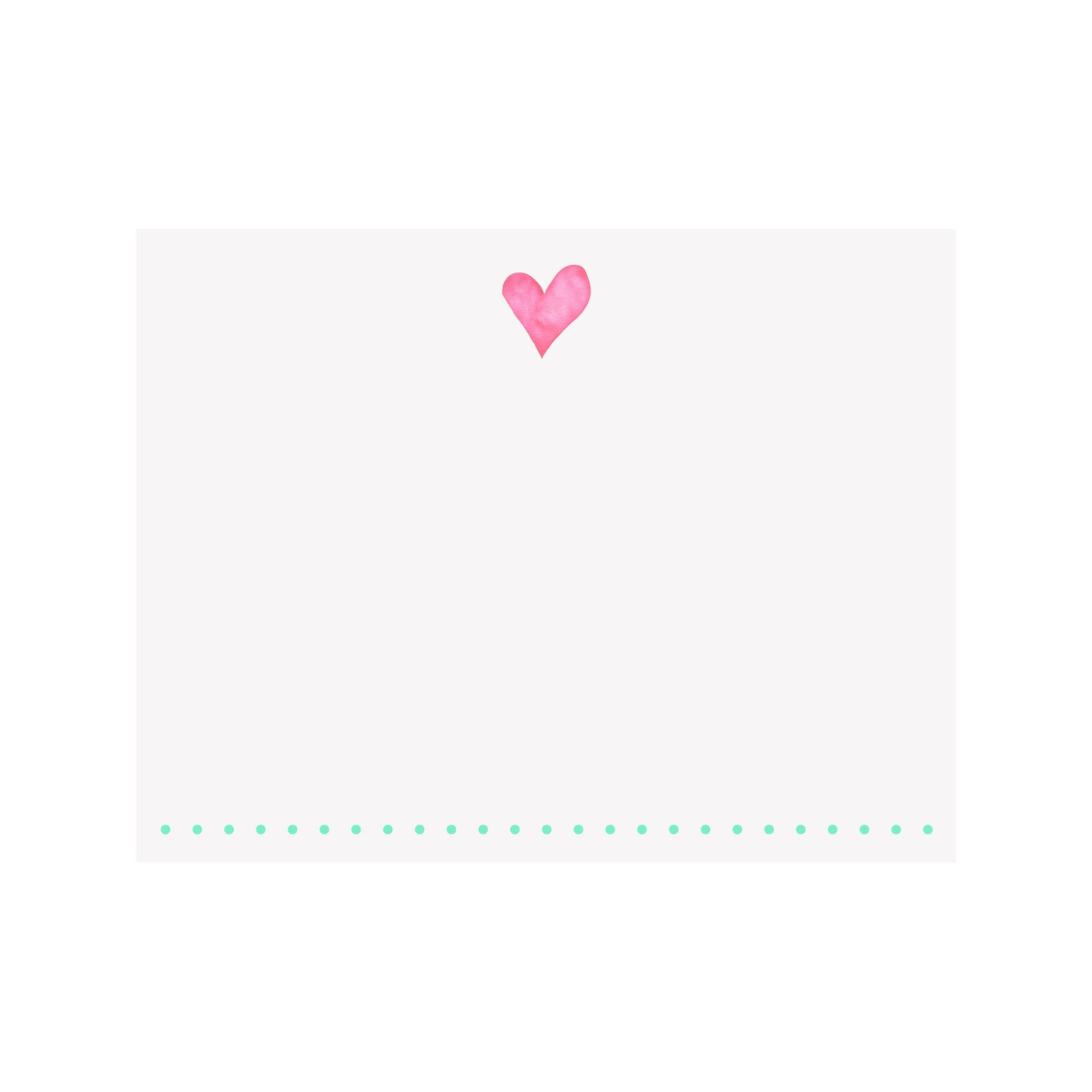 Heart Note Card