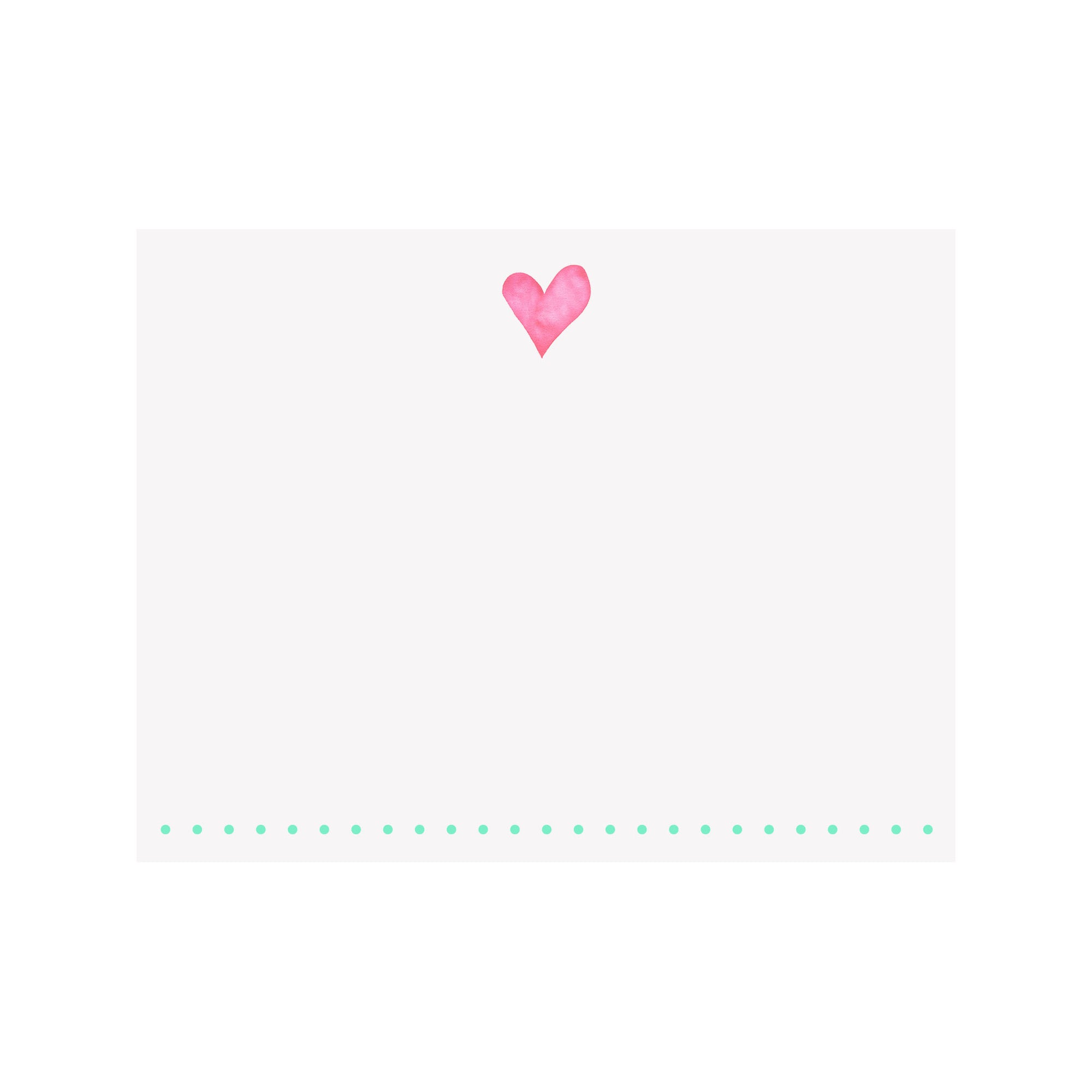 Heart Note Card